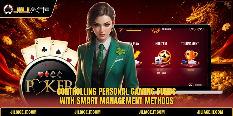 Controlling personal gaming funds with smart management methods