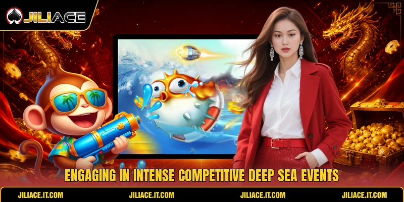 Engaging in intense competitive deep sea events