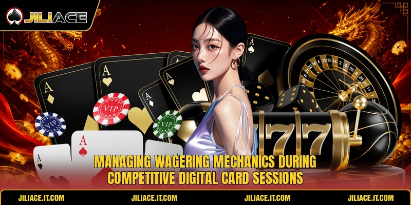 Managing wagering mechanics during competitive digital card sessions Managing wagering mechanics during competitive digital card sessions