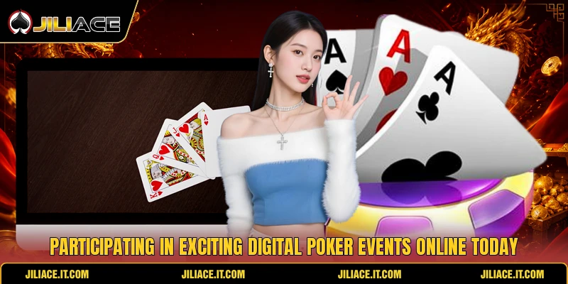Participating in exciting digital poker events online today Participating in exciting digital poker events online today