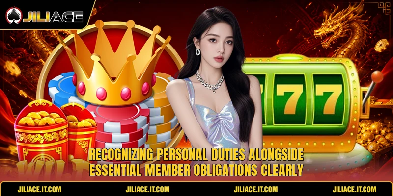 Recognizing personal duties alongside essential member obligations clearly