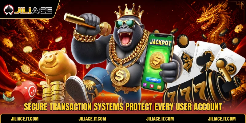 Secure transaction systems protect every user account